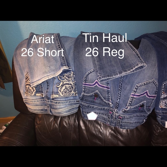 8 pairs pants size 26 waist )3/4) & 2 size 5/6 - Picture 3 of 4